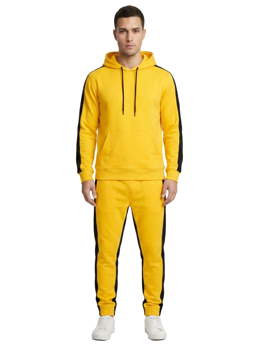 Stride Nova Yellow + black stripe