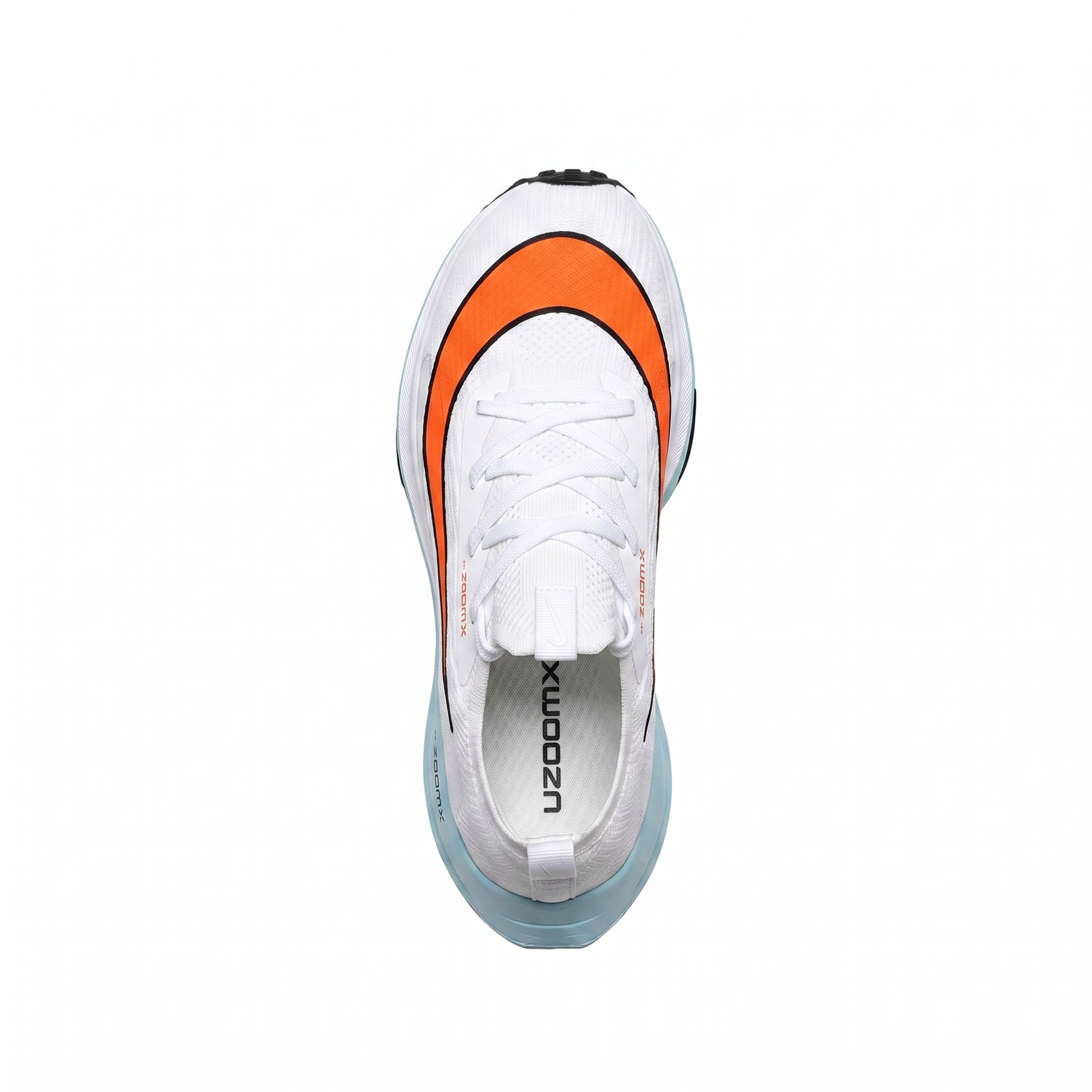 ZoomX Trainer Pure Platinum - Top view