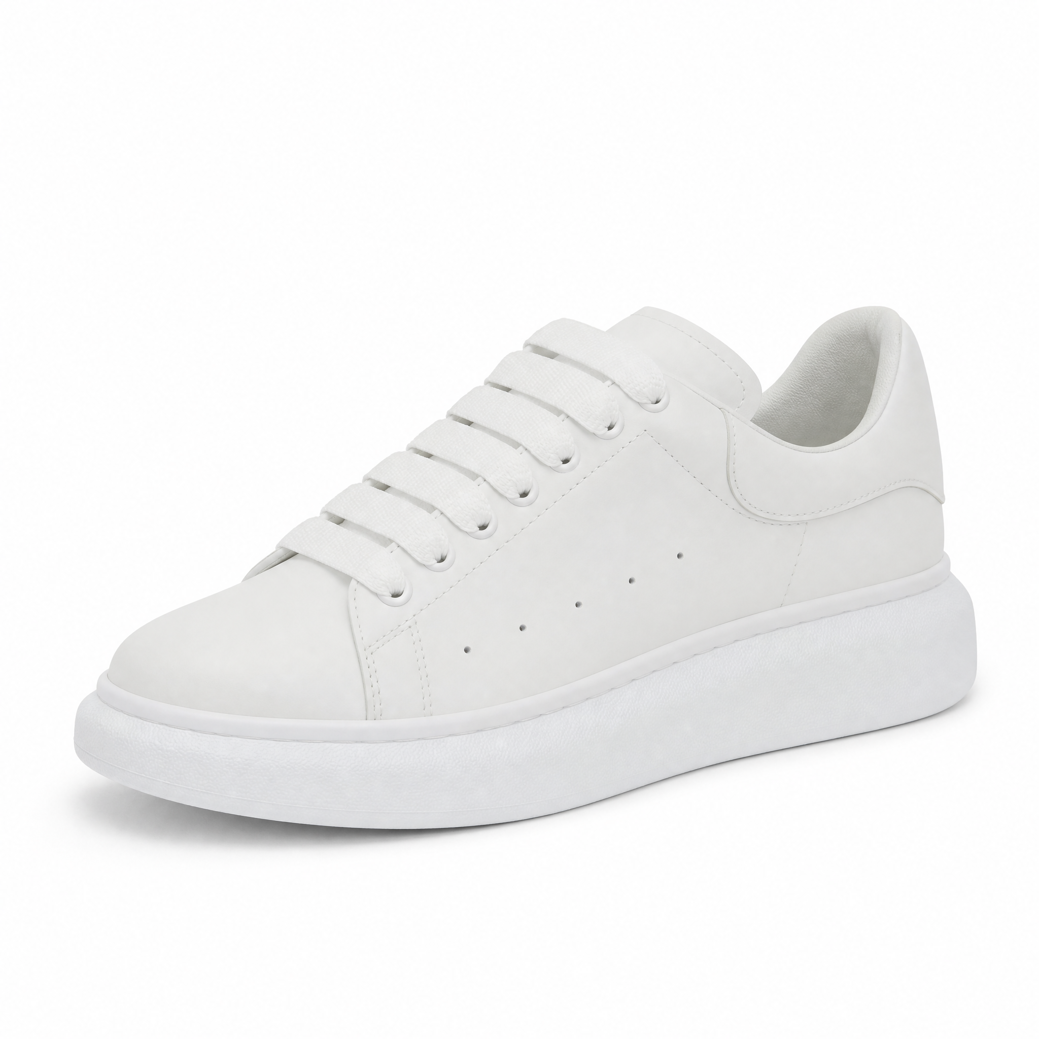 All White oversized sneaker