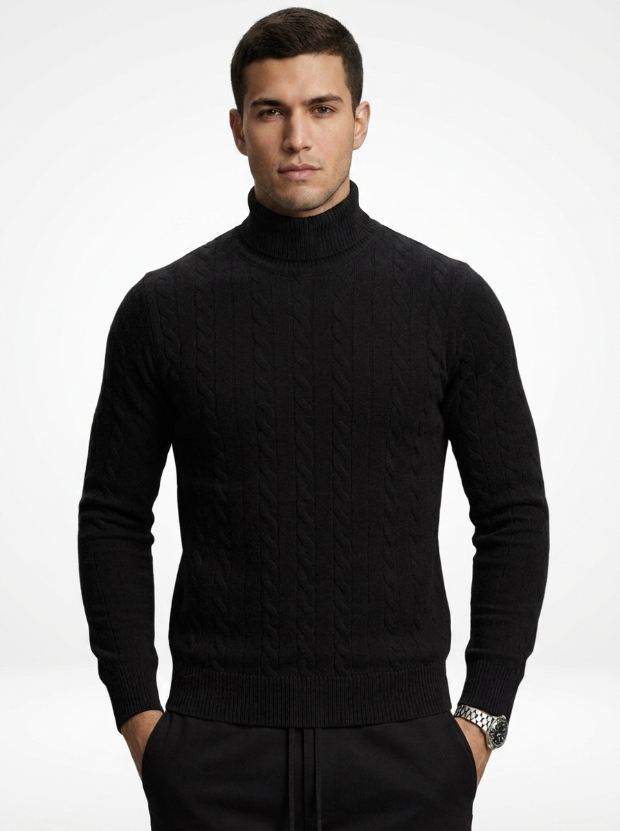 Onyx Cable Rollneck