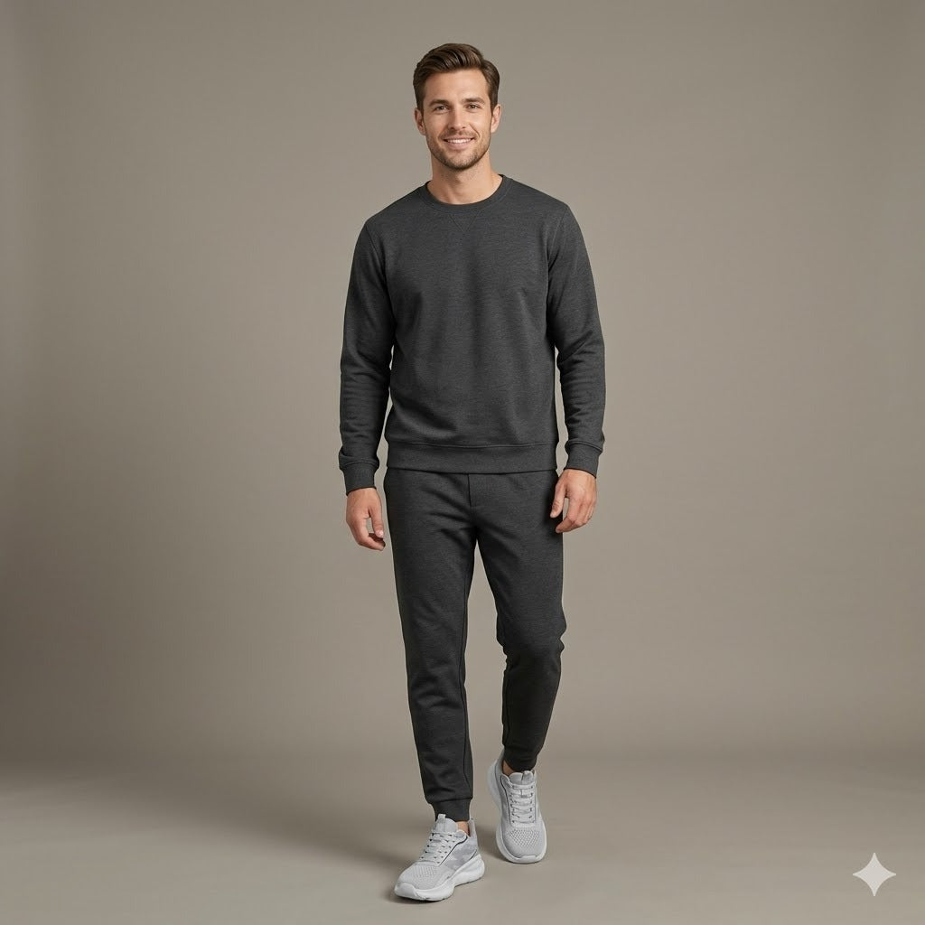 Men's Casual Sneakers Silver Zenith + Free Sock Pack