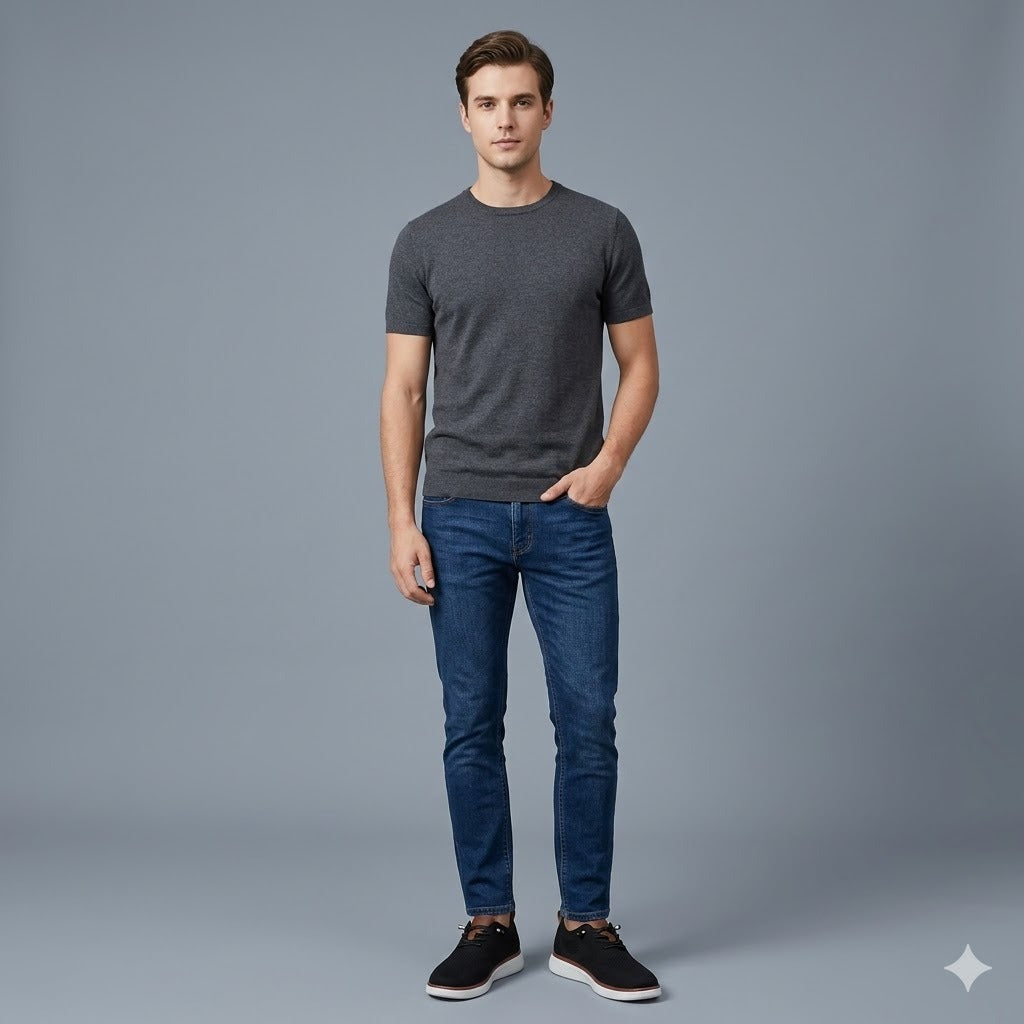 Men's Casual Sneakers Obsidian Meridian + Free Sock Pack