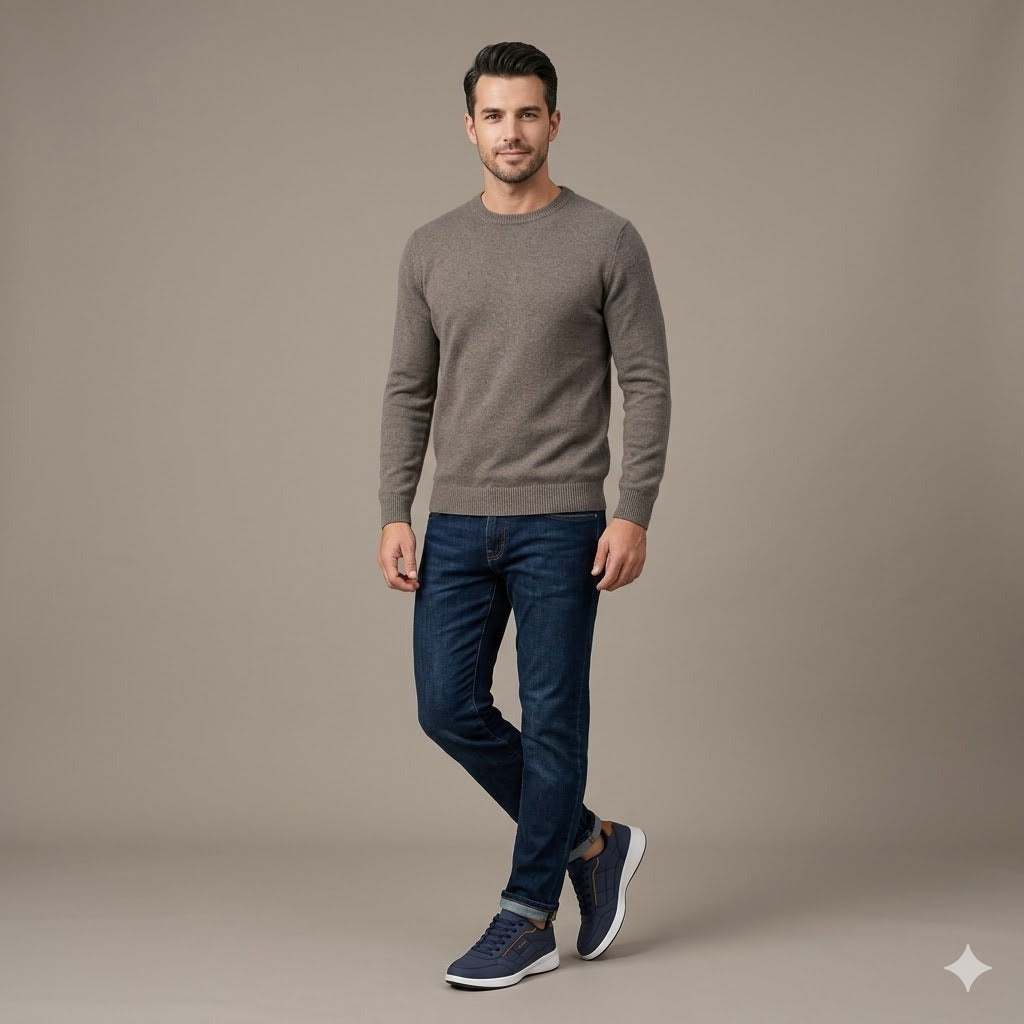 Men's Casual Sneakers Azure Horizon + Free Sock Pack