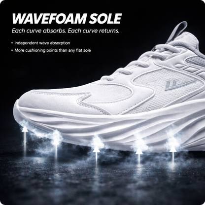 White Wave + Free Sock Pack