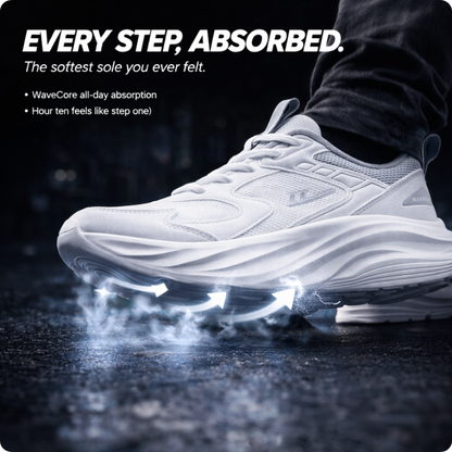 White Wave + Free Sock Pack