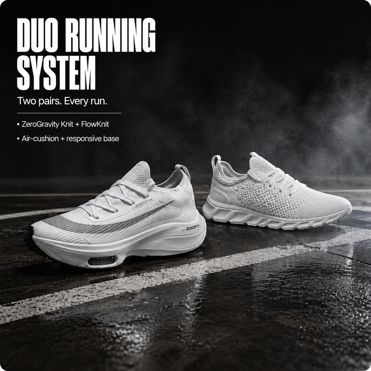 ZeroG Runner + Soft Flow - Buy 1 Get 1 FREE