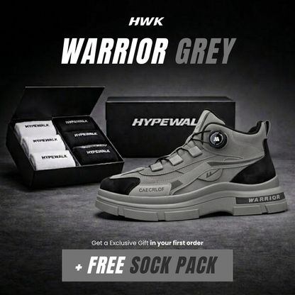 Warrior Gray + Free Sock Pack