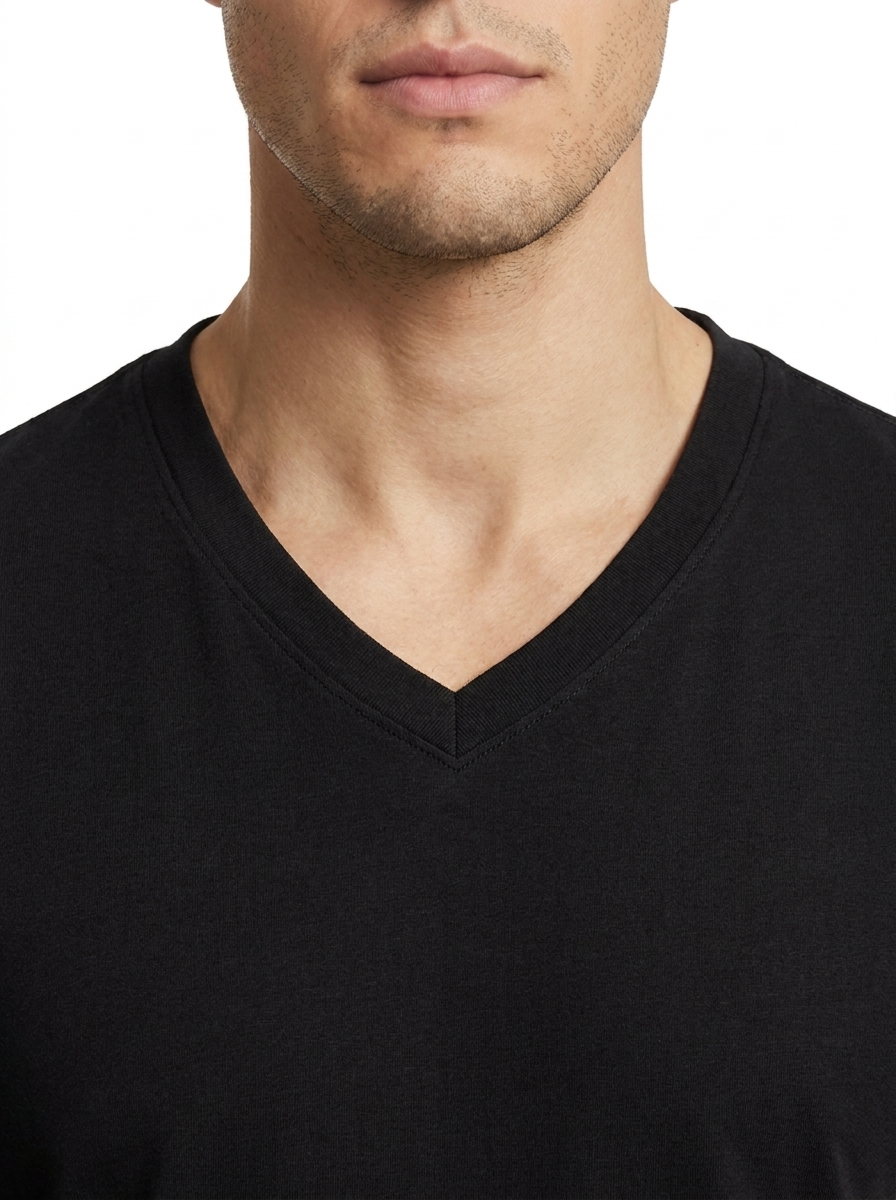 Macro V-neck