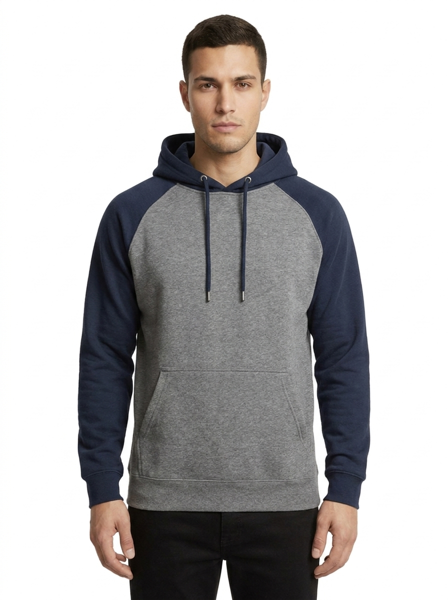 Chromis Flux Gray body Dark Blue sleeves