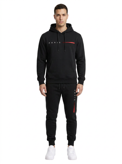Paris Noir Black capa full-body