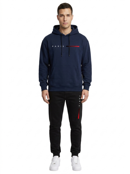 Paris Noir Dark Blue Navy