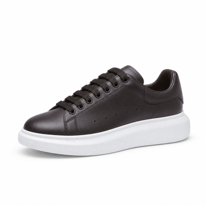 Black / White Sole oversized sneaker