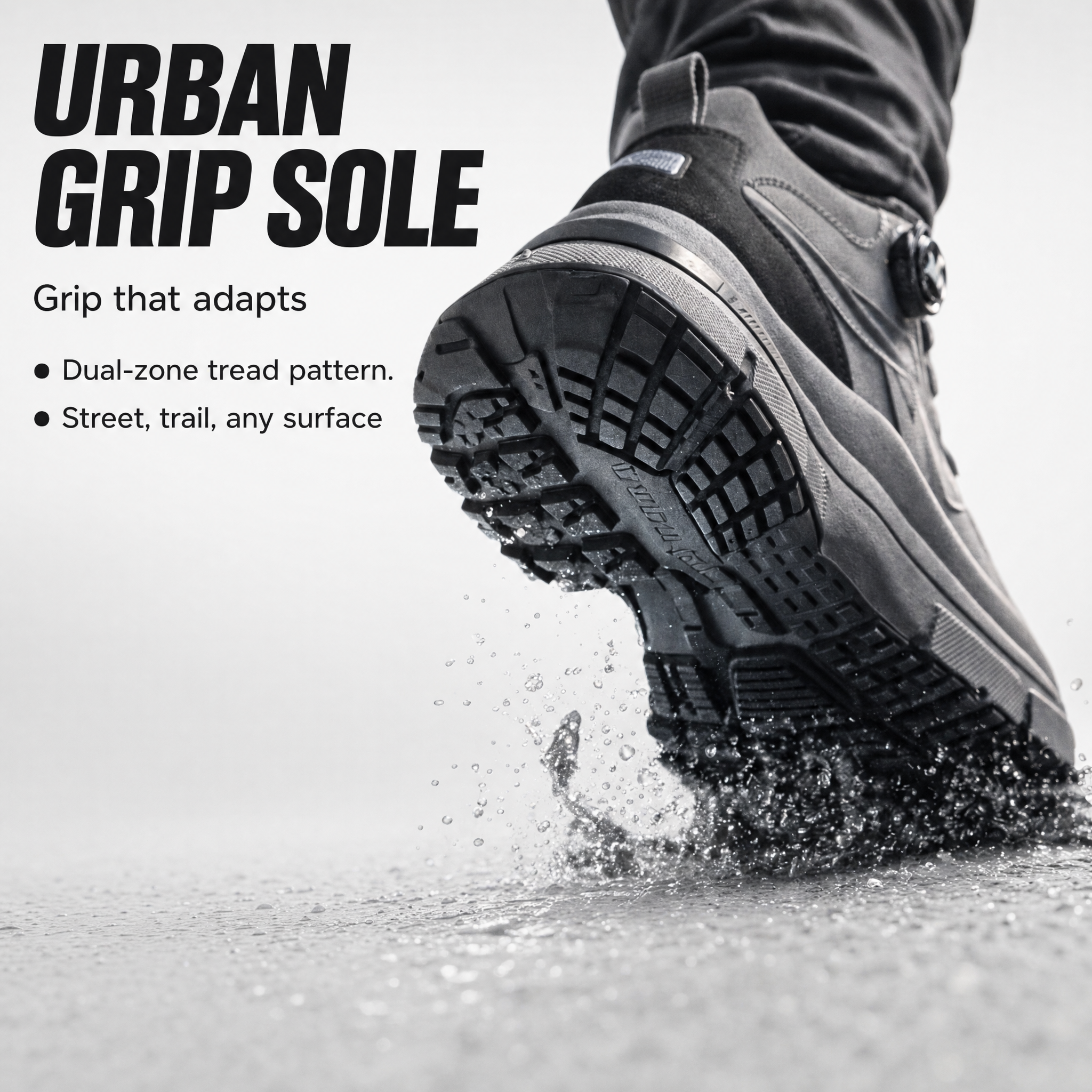 Warrior urban grip sole feature banner clean